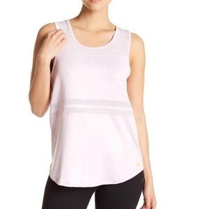 C&C Lavender Pink Mesh Inset Tank Size